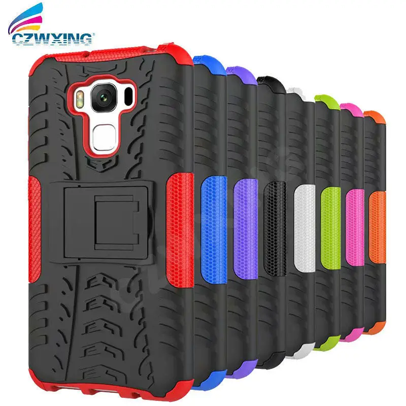 For Asus Zenfone 3 Max ZC553KL Case Luxury TPU &amp PC Dual Armor Silicone Back Cover ZC553 ZC 553 KL 553KL X00DD |