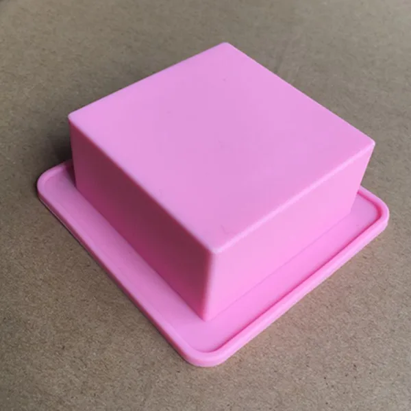 1 pcs cake mold Silicone baking mold Mini square soap mould FMin Cake