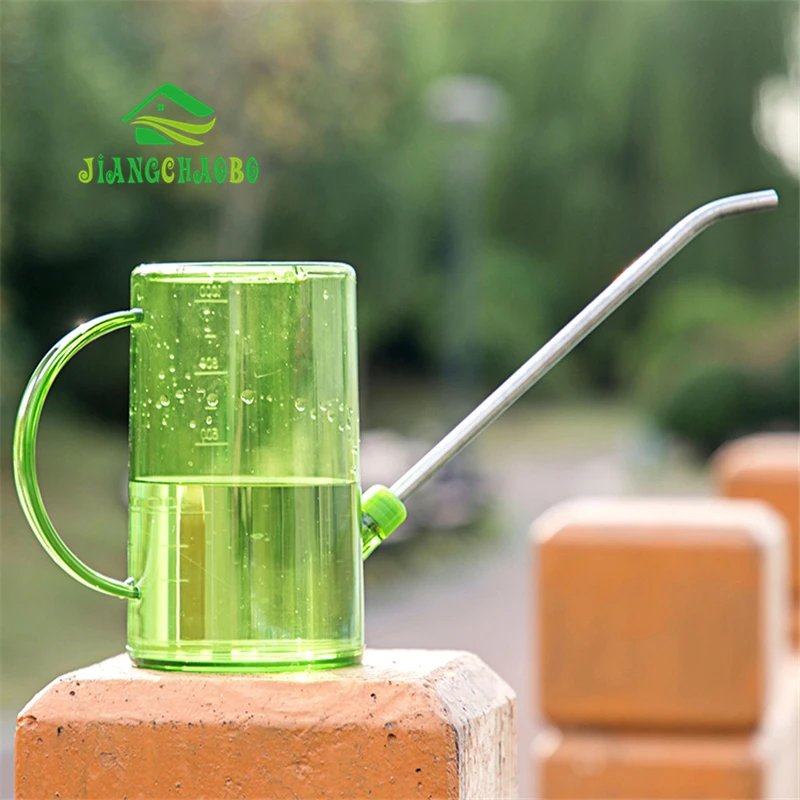 Длинная кастрюля JiangChaoBo из нержавеющей стали для полива в горшке инструмент