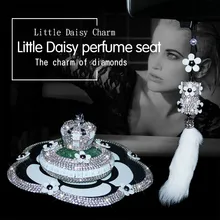 Корона ромашки цветок аксессуары духи освежитель воздуха автомобиля и Авто автомобильный parfum voiture для девушки женщины