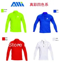 Autula поездка с длинными рукавами топ быстросохнущие летом джерси топы мужская велоспорт кофта неоновый зеленый