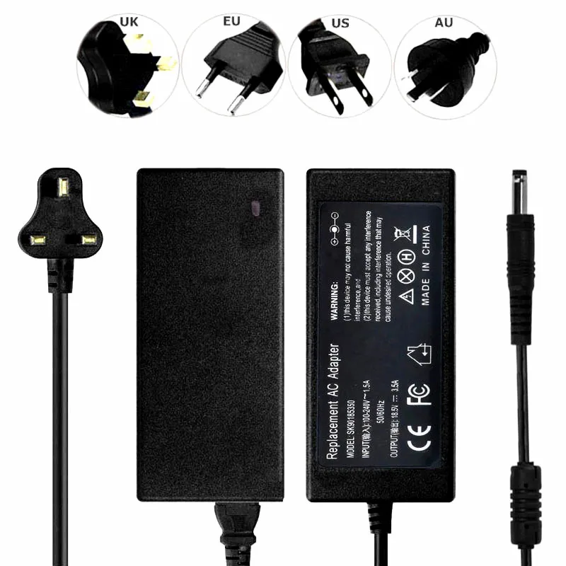 

65W AC Adapter Power Supply Charger for HP EliteBook 2530p 2540p 2730p 2740p
