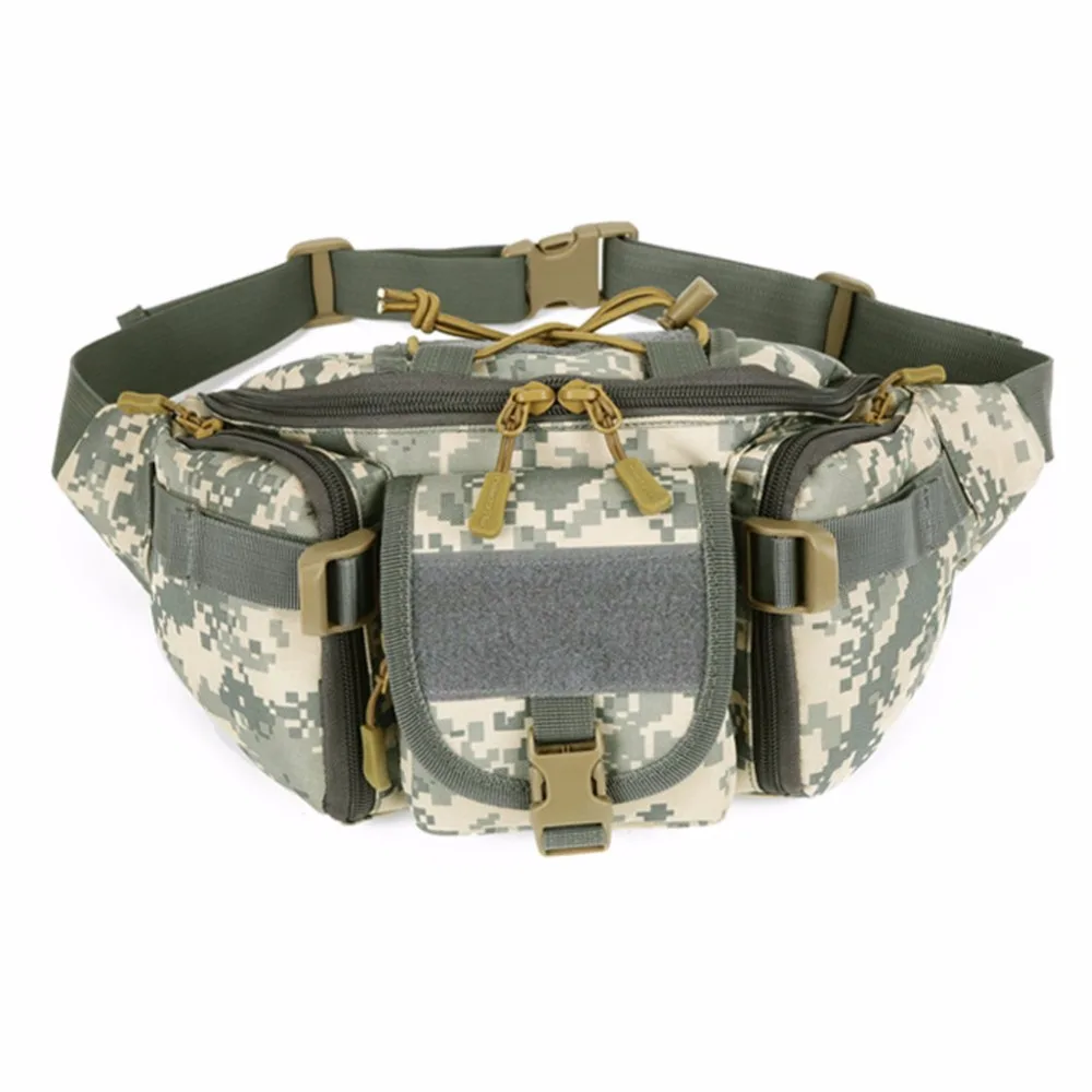 

Molle Tactical Men Waist Pack Fanny BELT Climb Bum bag Military Equipment Outdoor Sports Bag New