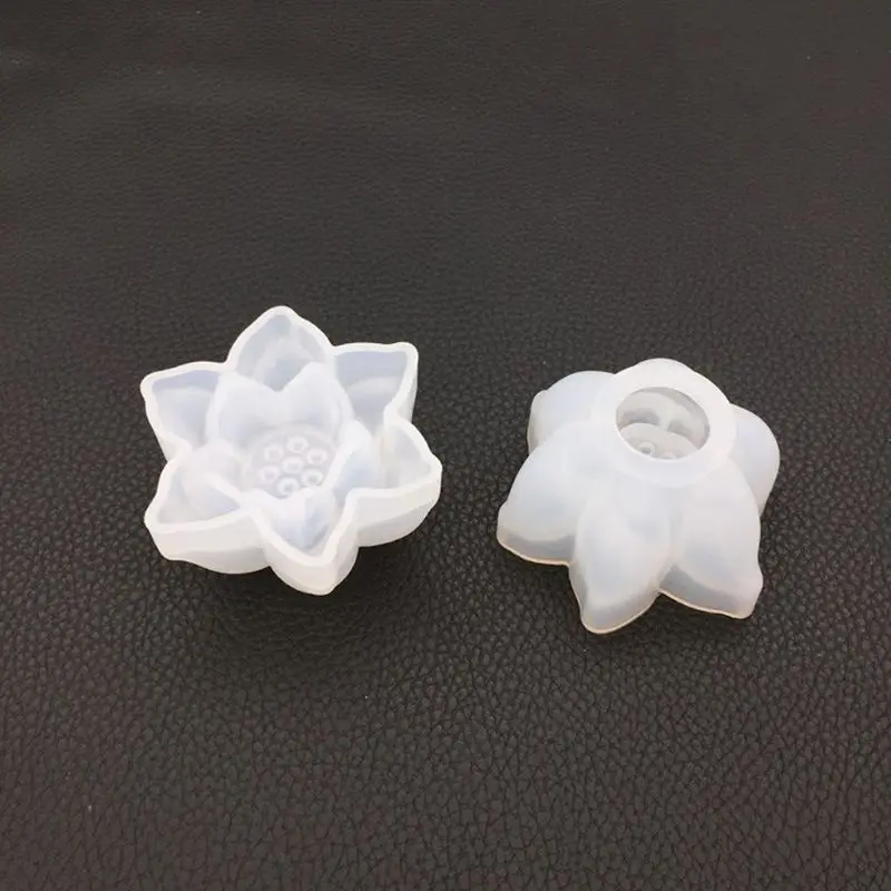 

3D Large Lotus Flower Jewelry Making Epoxy Resin Molds Resin Casting Craft Tools
