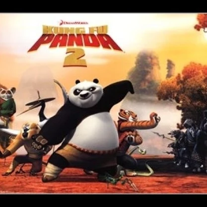 kung fu panda 2 group laminated framed poster print 36 x 24 in