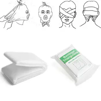 

New Bandage Medical Burn dressing Bandage Triangular aid kit wrap bandage Fracture Fixation Emergency Bandage Wound care
