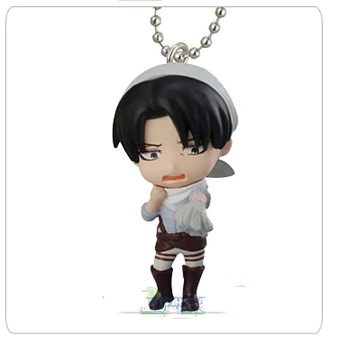 Японское аниме атака на Титанов swing коллекция 2 Капсульная игрушка Eren Jaeger Erwin Smith Levi Ackerman Zoe Lenz фигурка брелок - Цвет: B