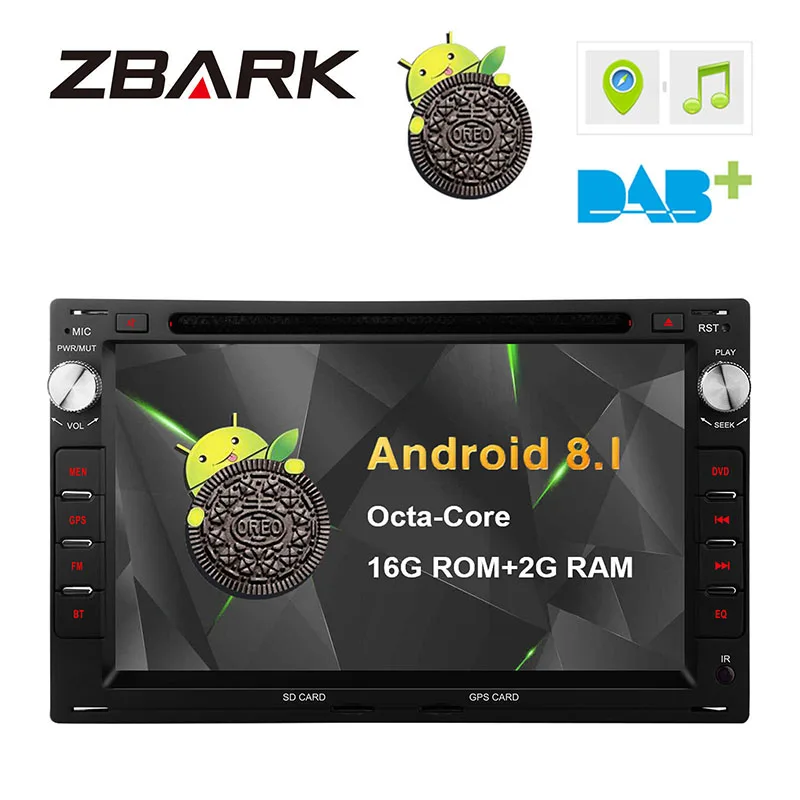 

7"Android 8.1 Octa Core GPS Car Stereo DVD Player for VW Jetta CITI CHICO SHARAN LUPO Transporter For SKODA Superb SEAT YHVW701A