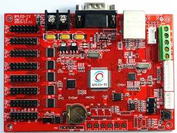 

Secondary Development of Network Port LED Control Card in Three Primary Colors Grayless Seven-color Band Word Library Industry