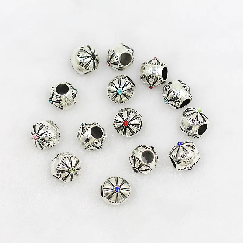 Handmade jewelry accessories manufacturers selling DIY alloy silver