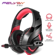 Headphone China game font b earphone b font for PS4 3 5mm stereo USB LED omnidirectional