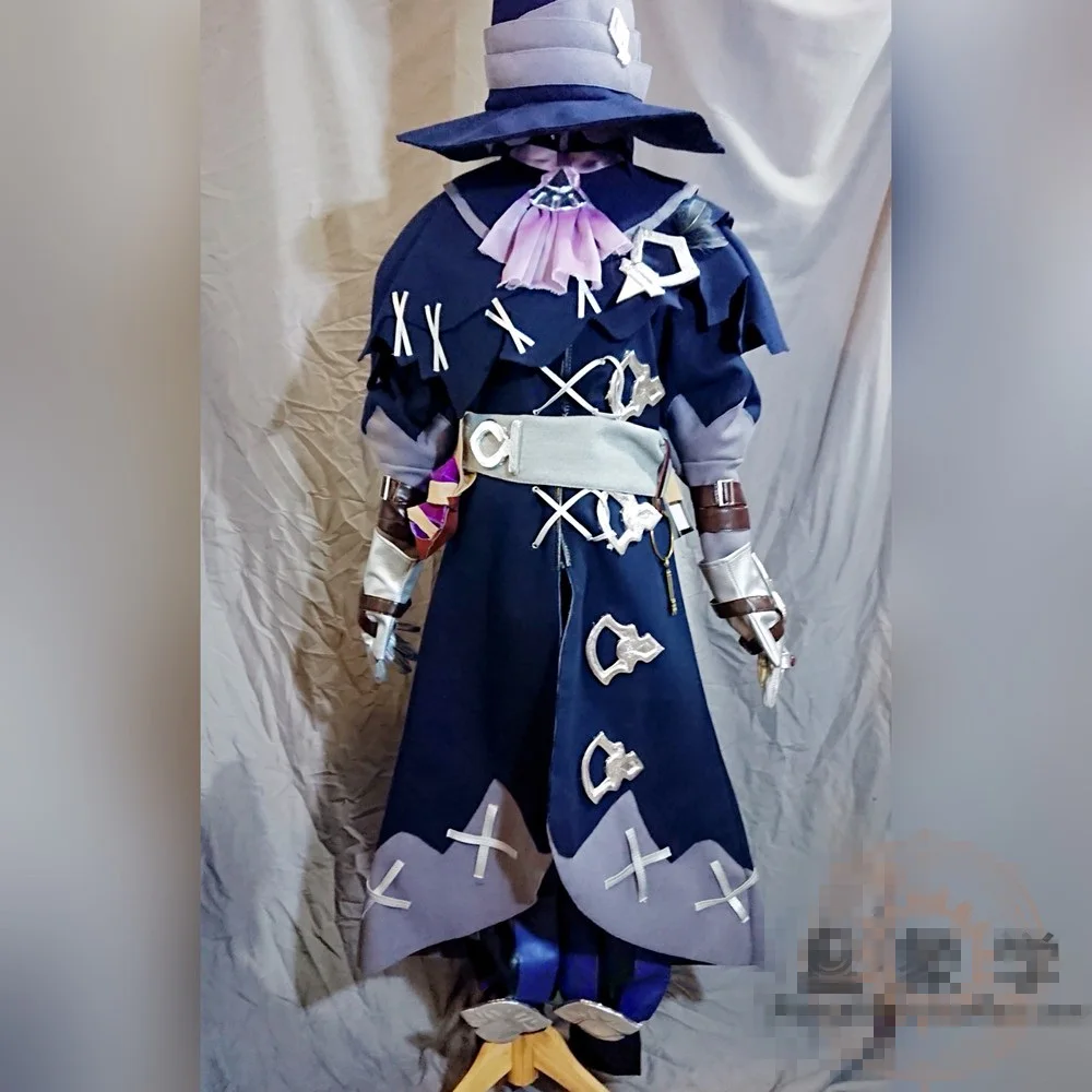 

FF14 Costume Final Fantasy XIV Black magician cosplay costume 50 level school uniforms custom made