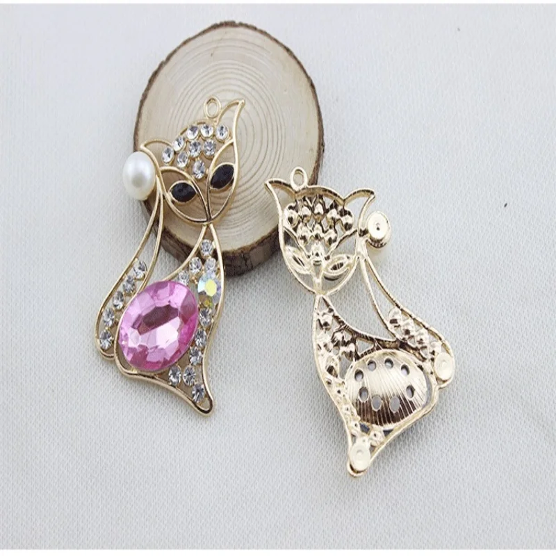 10 шт./партия 6,8*4,1 cmDiamond Кнопка горный хрусталь Аппликации Кристалл DIY ремесло украшение для мобильных телефонов Аксессуары YF82