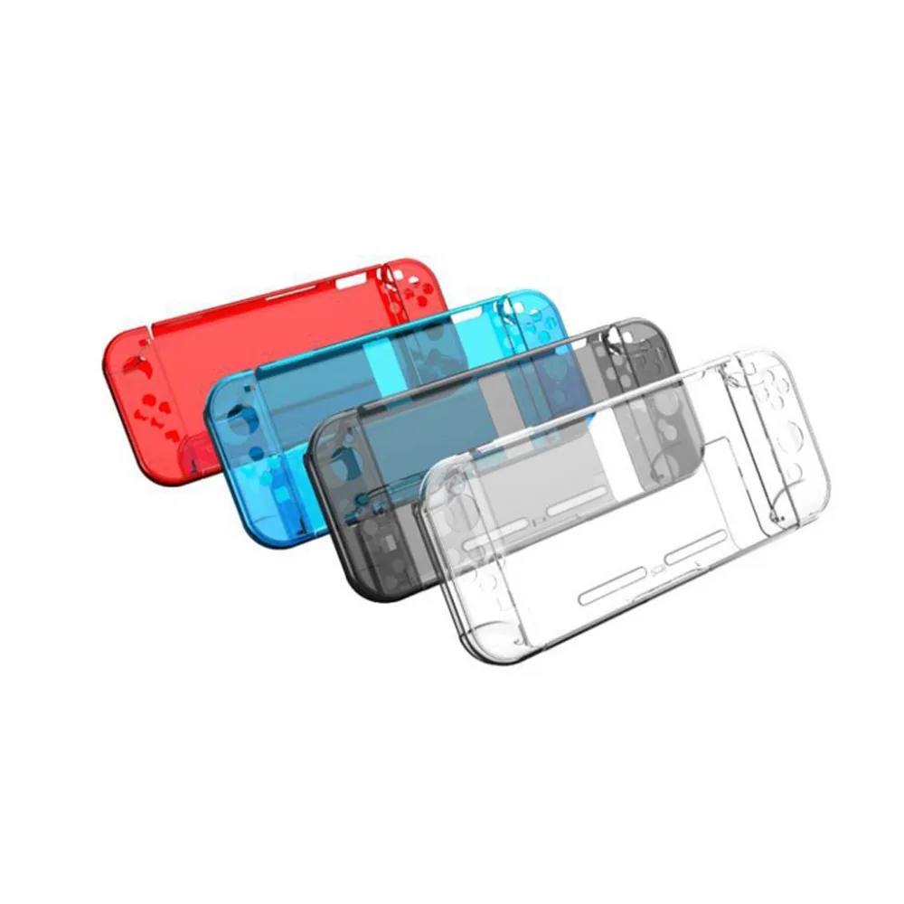 

Hard PC Protection Cover Case For Nintend Switch NS Anti-scratch Dustproof Transparent Crystal Shell For Nintend Switch A