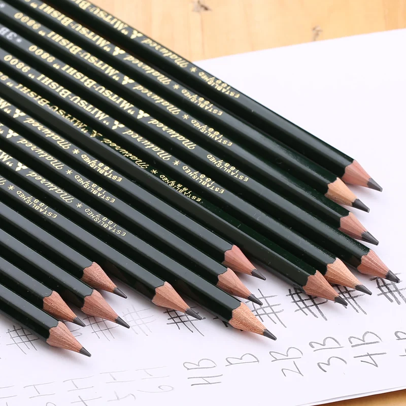 76 Classic 2h wood cased pencil for Beginner