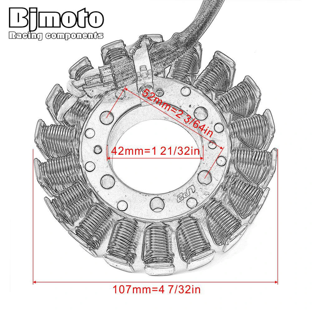 BJMOTO Motorcycle Magneto Engine Ignition Stator Generator Coil For Honda CBR600 CBR600F4i CBR 600 2001-2006