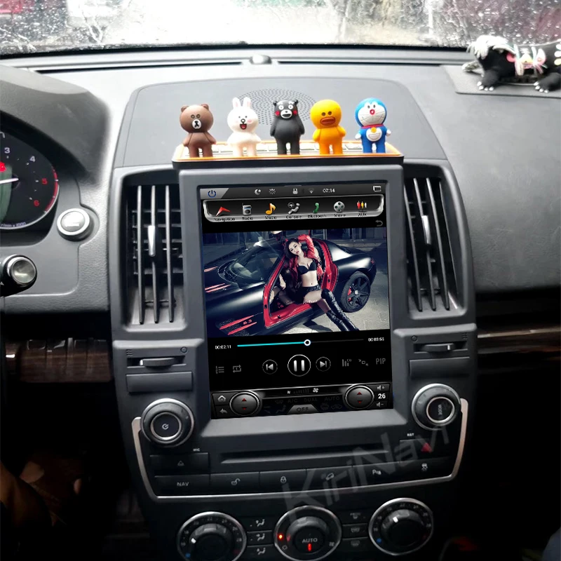 Best KiriNavi 6 Core 10.4” Vertical Screen Tesla Style Android 8.1 Car Radio For Land Rover Freelander 2 Car Dvd Navigation 2007-2015 5