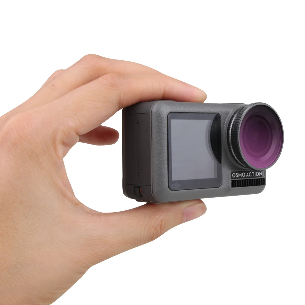 Набор фильтров OSMO Action CPL MCUV ND4/8/16/32 для DJI Osmo Gimbal аксессуары камеры|Фотофильтры