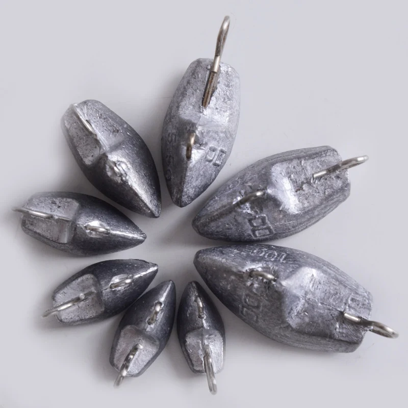 Universal lead head 10pcs 2.1g 3.4g 4.4g 6.5g 9.5g Counterweight crank