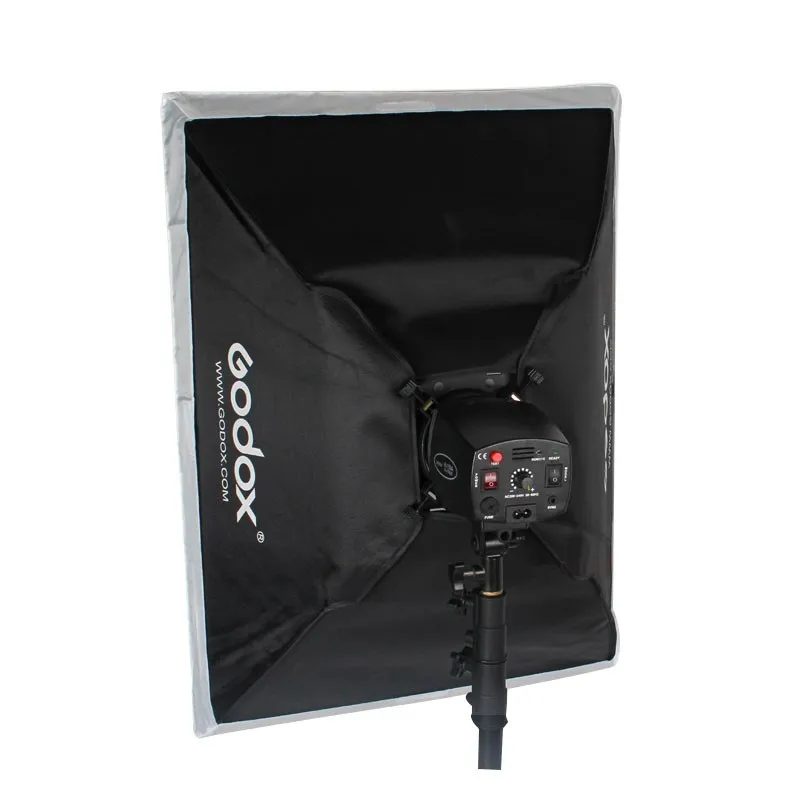 Godox 60x60 см 2" x 24" Студия софтбокс с универсальным 98 мм креплением для 250SDI 300SDI K-150A фотостудия стробоскопическая вспышка