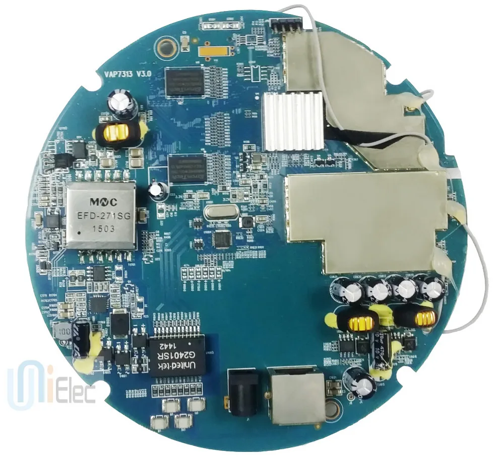 Qualcomm QCA9563 и QCA9880 бизнес AP маршрутизатор брандмауэр гигабитный wifi POE at af печатная плата pcba odm OEM пользовательская плата