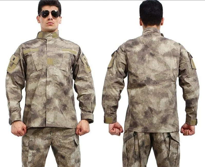 ACU Desert degital Camouflage suit sets Army Military uniform combat