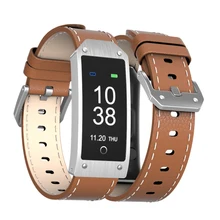 Pulsera de Fitness pulsera inteligente sueño presión arterial Monitor de ritmo cardíaco mensaje recordatorio cámara remota para teléfono iOS Android