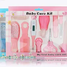 Baby Care Многофункциональный Новорожденный ребенок дети ногтей здоровья волос термометр по уходу Уход за лошадьми кисти комплект здравоохранения аксессуары ER849