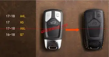 レザーレッド 1 個 3 ボタン車スマートキーカバーケースホルダーシェルバッグメタルキーホルダー bmw 5 7 シリーズ F10 F01