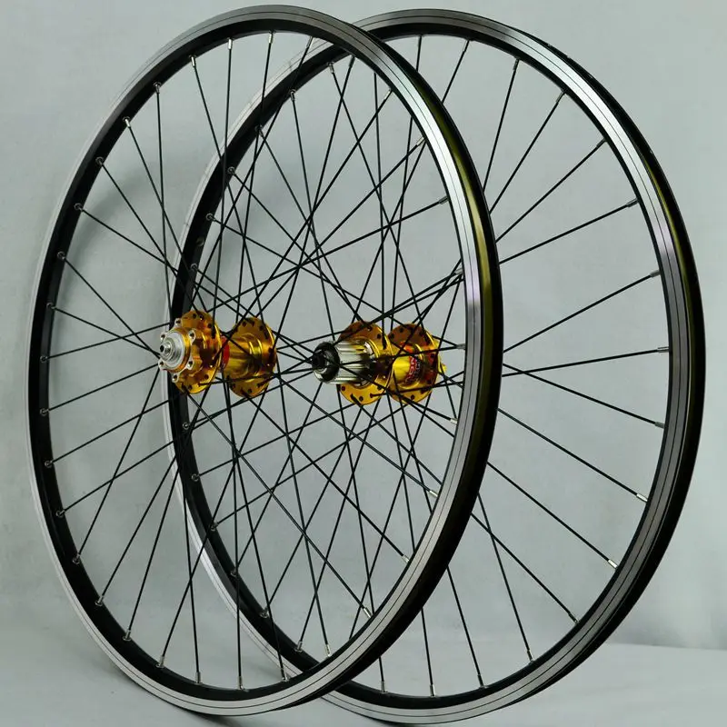 Excellent NOVATEC 041/042 Hub MTB Front 2 Rear 4 Sealed Bearing Disc/V Brake Wheelset Mountain Bike Bicycle 26inch Wheels 11S Casette 1