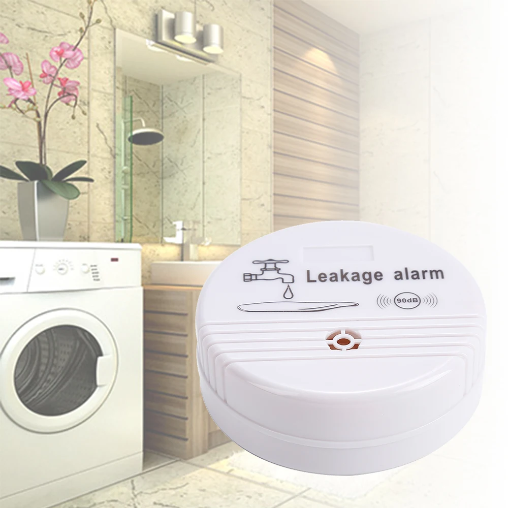 

New Water Leakage Detection Sound Alarm Sensor Home Alarm Security Liquid Overflow Leak Detector Water Leak Sensor Gadgets TSLM1