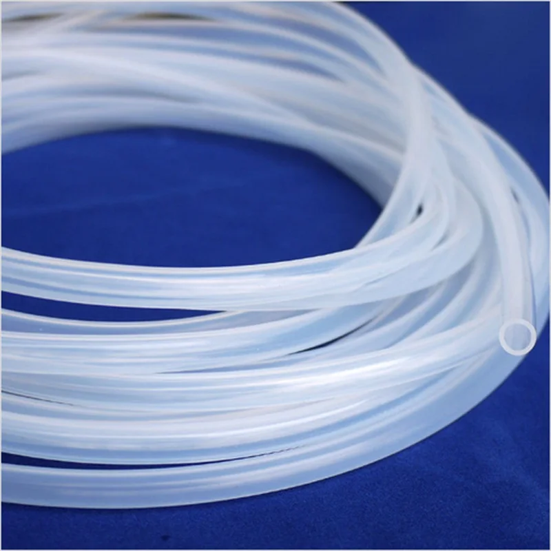 4x10mm Food Grade Flexible Soft Silicone Hose Tube Pipe ID4mm OD10mm 3
