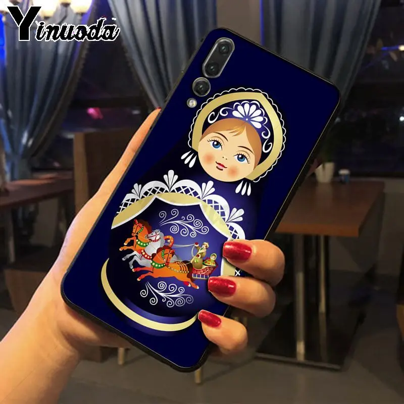 Cute Russian Dolls Pattern Matryoshka