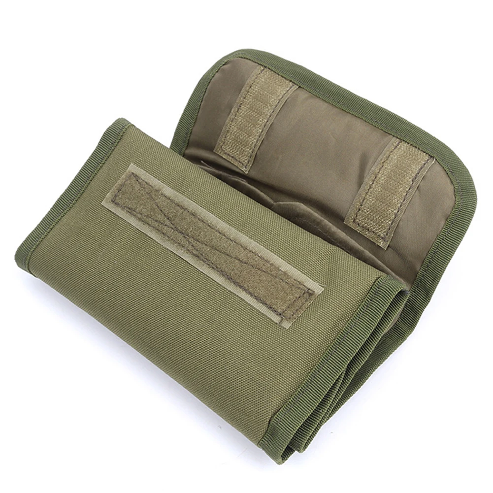 

Holder Fly Tying Tool Pouch Storage Bag Accessory Assortment Soft Fishing Portable Roll Up Green Organizer Tackle Outdoor