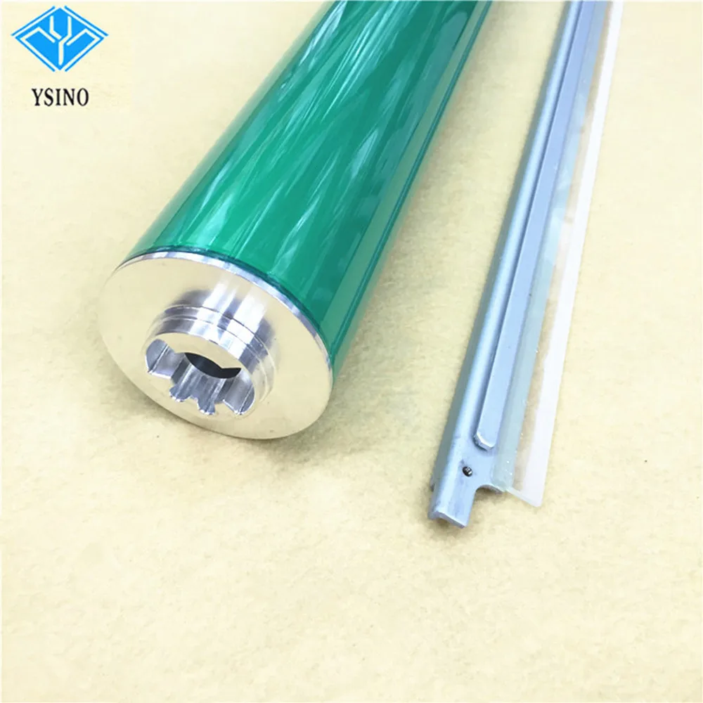 

1Set X Bizhub C6500 Drum Cleaning Blade+Long Life Original Color OPC Drum DU102 DU104 for Konica Monilta Pro C5500 C5501 C6501