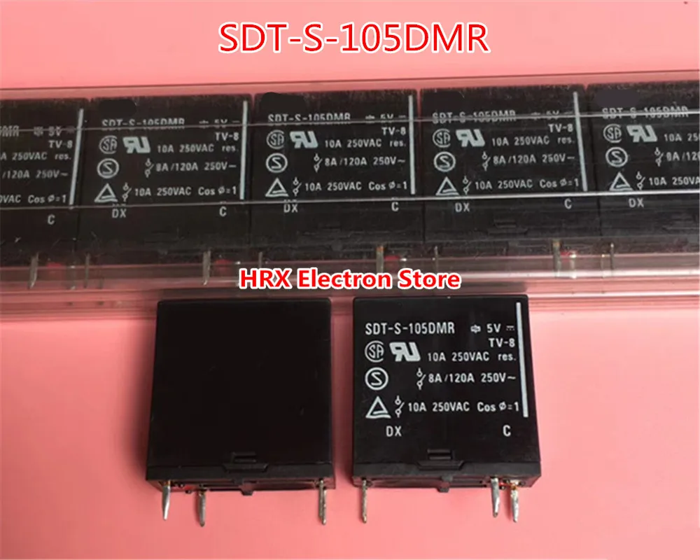 

10PCS/LOT Relay SDT-S-105DMR SDT-S-112DMR SDT-S-124DMR 10A 4PIN New Original