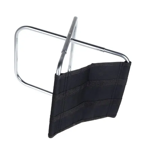 Шьет-портативный складной алюминиевый стул оксфорд ткань открытый патио рыбалка кемпинг с сумкой для переноски черный