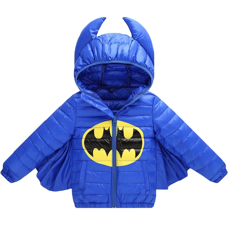 

Boy Girl Autumn Winter Jacket Warm Down Jacket Jacket Boy Batman Jacket Christmas Child Halloween Dress