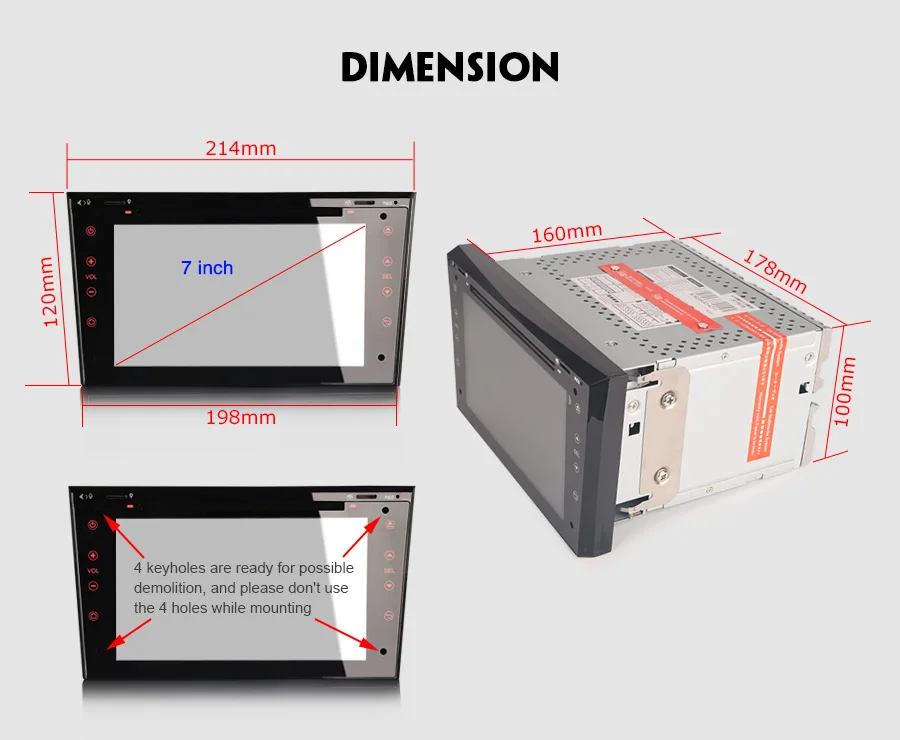 Perfect Erisin ES7873P 7" Android 8.0 Car GPS Radio DVR DAB+ DVD For Opel 20