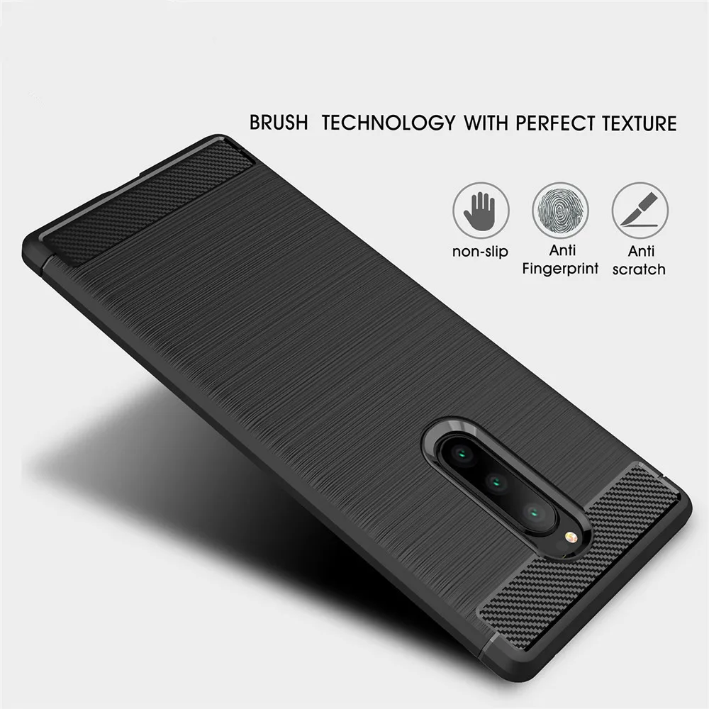Luxurious Shockproof Soft TPU Silicone Phone Case - 6.5 inch