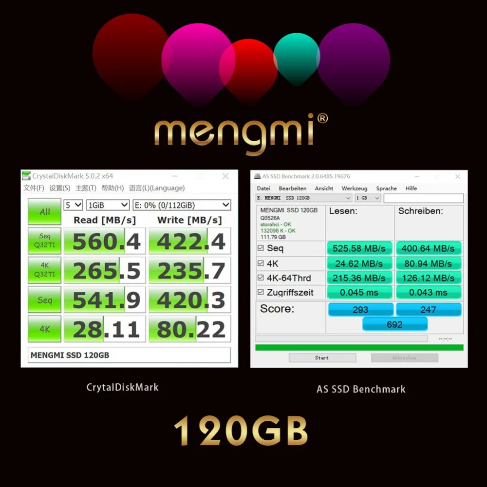 Mengmi оригинальный 2,5 дюймовый SSD диск SATA3 HDD твердотельный жесткий диск 480 ГБ для настольного ноутбука