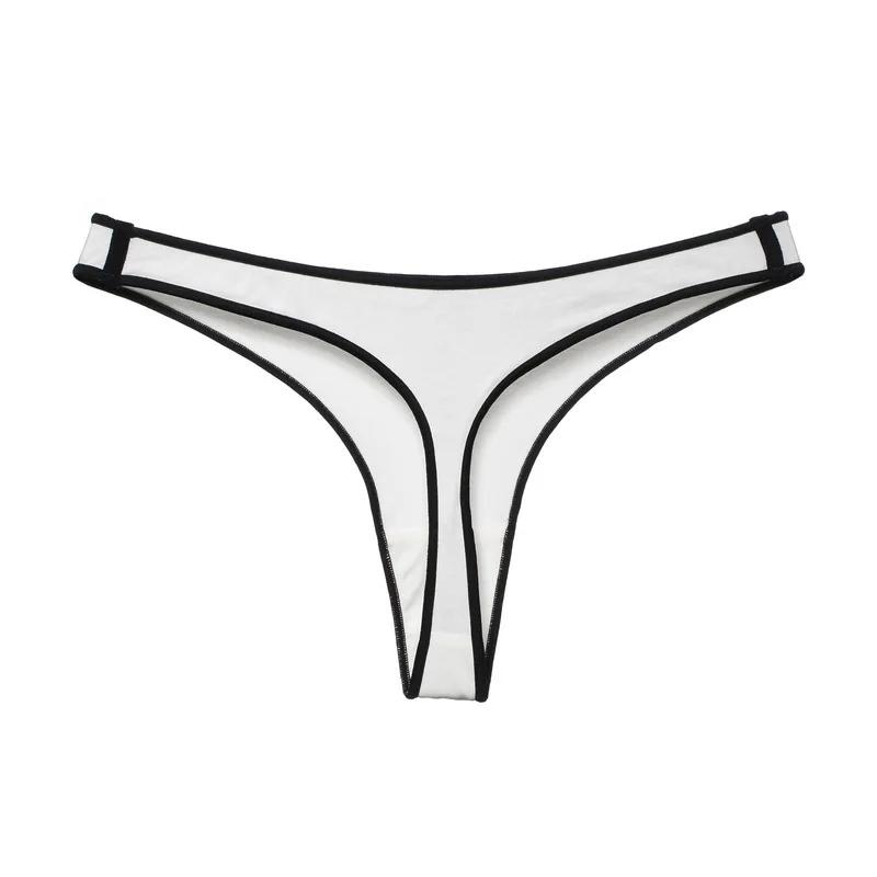 High Quality Cotton Thongs G String Women Lady Panties Low Rise Sexy Seamless Thong Underwear