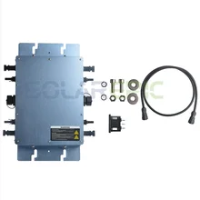 MPPT 1200 Вт водонепроницаемый сетевой инвертор DC22V-50V к AC110V/220 В солнечный инвертор используется для 24 В/36 в панель Чистая синусоида Инвертор CE