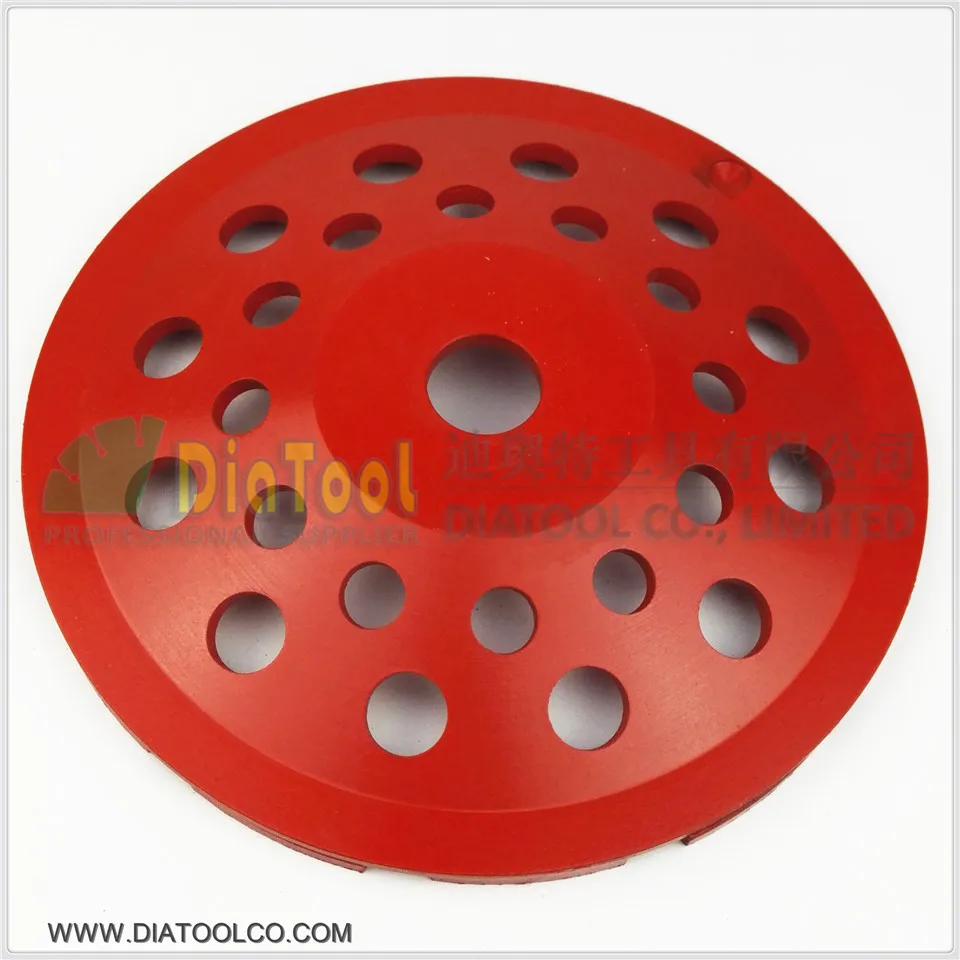 7 inch (180mm) Single Row Cup Wheel for concrete, grinding disc, grinding wheel, bore 22.23mm
