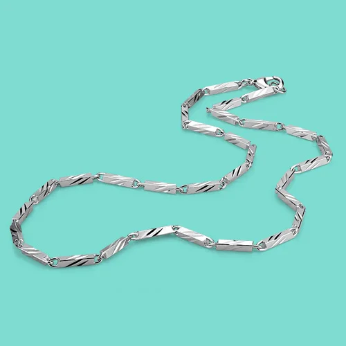 

men 925 sterling silver necklace Fashion pattern carved designs Men's fashion silver 925 jewelry length 50cm birthday gift