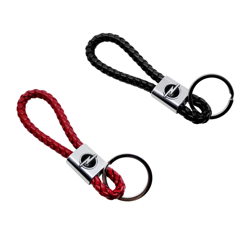 

Car Styling Auto Key Rings For Opel Insignia Astra Zafira Corsa Vivaro Mokka Vectra Ampera Leather Key Chain Key Holder Men Gift