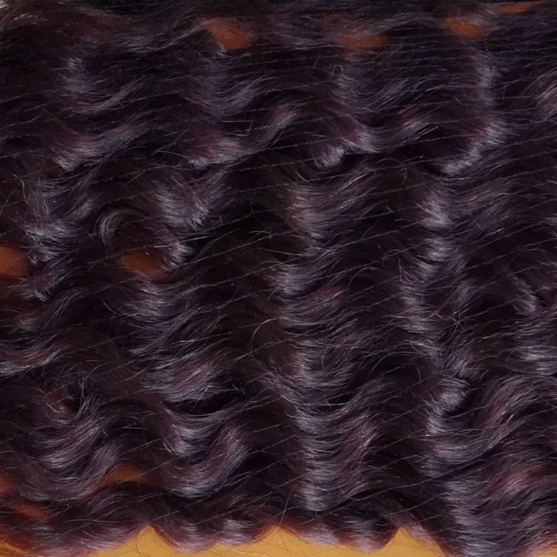 Dream ice's искусственные завитые волосы глубокая волна 120 г 22 дюйма 1 пучок натурального цвета - Цвет: #33