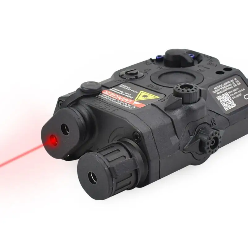 FIRECLUB Тактический военный страйкбол AN/PEQ-15 чехол для аккумулятора лазер красный точечный Лазер с белым светодиодный фонарик и ИК-объектив(tb0066
