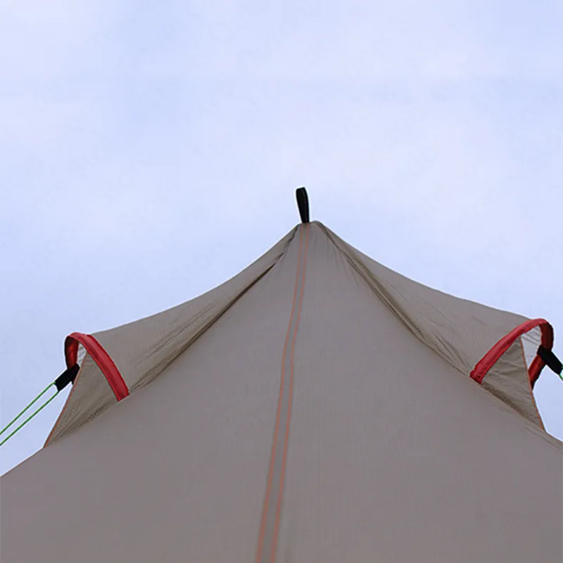 Asta gear Tent 1,8 кг Ультралегкая Пирамида кемпинговая палатка 20D силиконовая большая космическая 4 человека 4 сезона походная палатка windwisper4