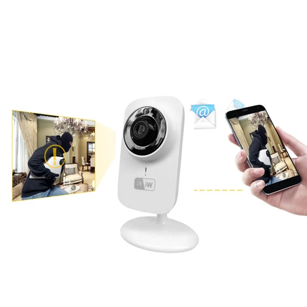 

Mini WIFI Wireless IP Camera Home Surveillance Security Camera Baby Monitor Two-way Audio Night Vision